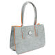 Lana Grossa XL-Shopper | 02-Grau/Orange