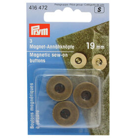 Magnet-Annähknöpfe 19mm von Lana Grossa