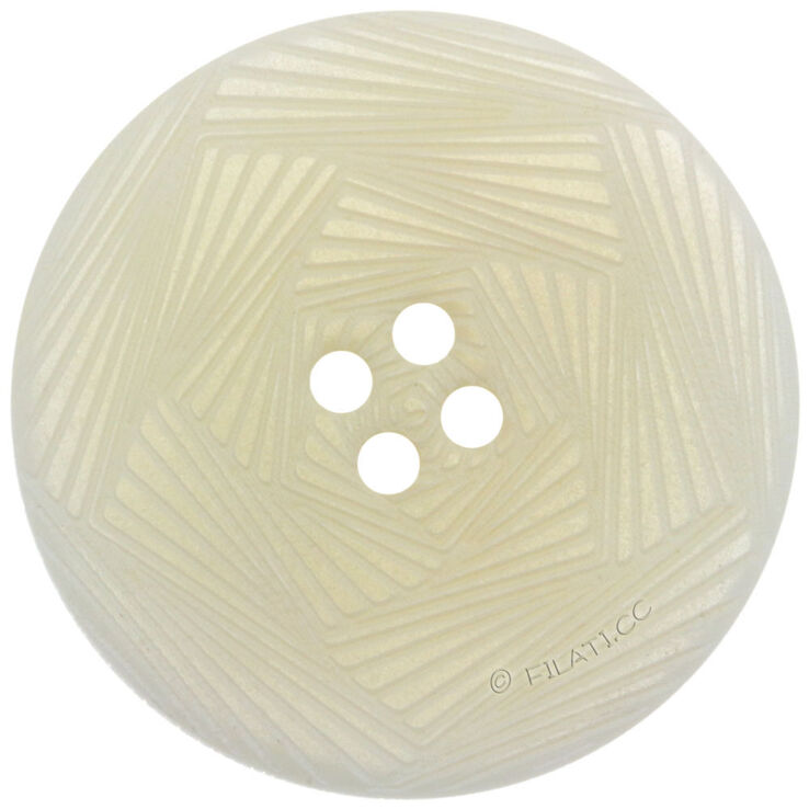 Lana Grossa UNION KNOPF 452270/28mm | 12-Weiß