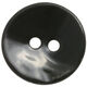 Union Knopf Perlmuttknopf 2-Loch 18mm | 80-Schwarz