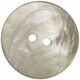 Union Knopf Perlmuttknopf 2-Loch 18mm | 76-Mittelgrau