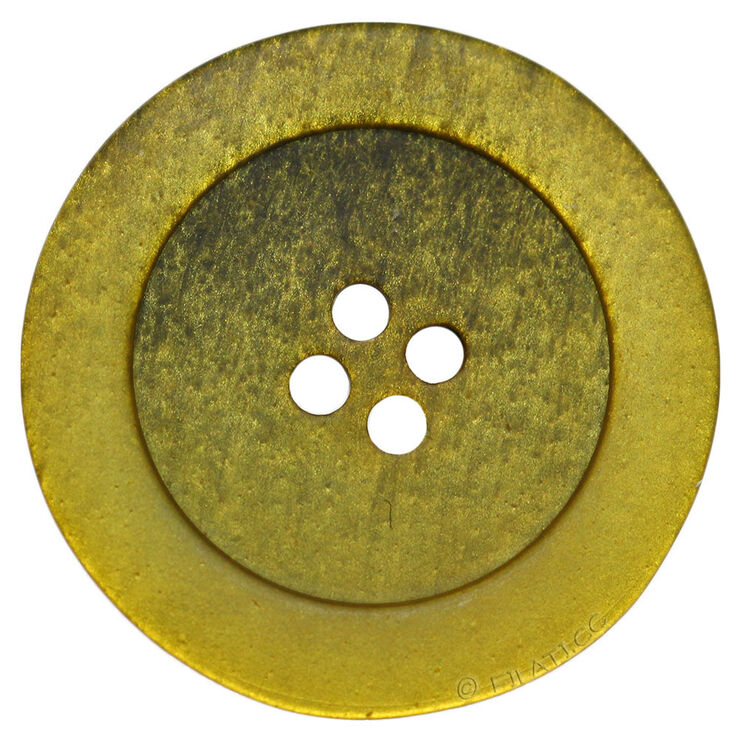 Union Knopf Knopf 4-Loch 25mm | 40-Schwarz/Gold