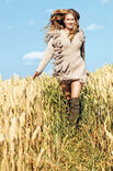 Lana Grossa Fransenkleid & Schal ALTA MODA ALPACA