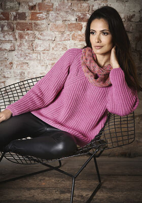 PATENTPULLI MIT RAGLANBETONUNG Cool Wool Big von Lana Grossa