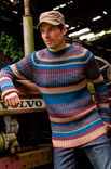 Lana Grossa HERRENRAGLANPULLI COOL WOOL Melange (GOTS)