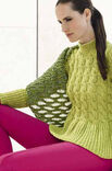 Lana Grossa ZOPFMUSTERPULLI Alta Moda Alpaca
