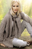 Lana Grossa RELIEFMUSTERJACKE Alta Moda Alpaca