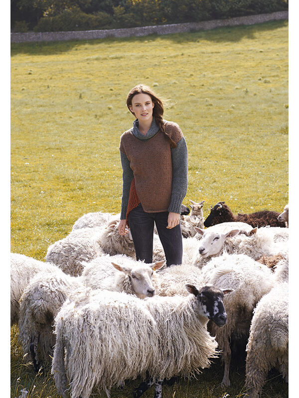 Lana Grossa MUSTERMIXPULLI Alta Moda Alpaca
