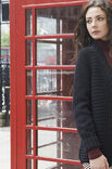 Lana Grossa JACKE MIT RIPPENBLENDE Alta Moda Alpaca