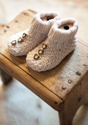 Babyschühchen COOL WOOL big von Lana Grossa