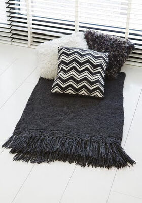 KISSENHÜLLE/ZACKENMUSTER Alta Moda Alpaca von Lana Grossa