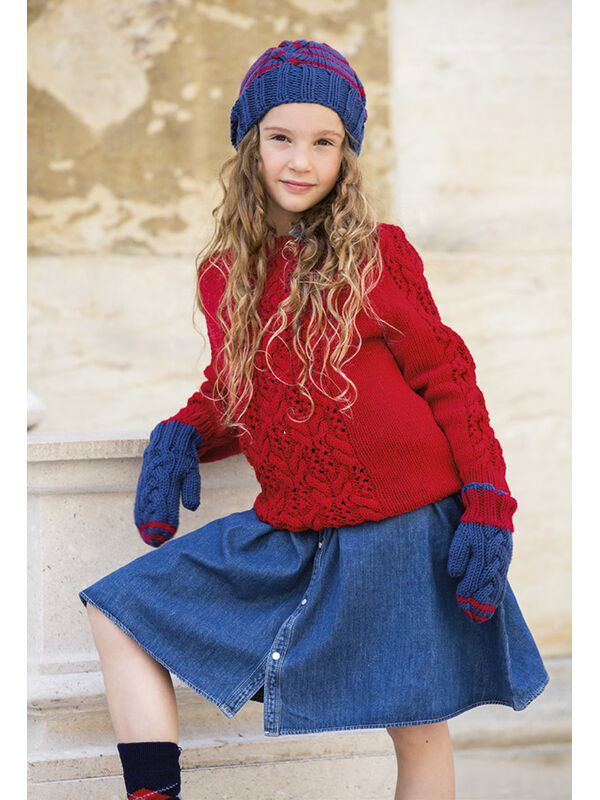 Lana Grossa PULLOVER COOL WOOL Big Melange (GOTS)