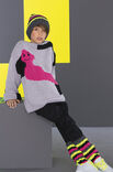 Lana Grossa PULLOVER Mille II uni/Neon