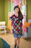 Lana Grossa SHIRT AUS BLUMENQUADRATEN Cotone