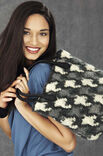 Lana Grossa TASCHE MIT PEPITAMUSTER Feltro uni