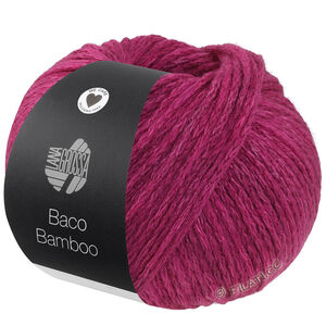 BACO BAMBOO - von Lana Grossa | 11-Dunkelfuchsia