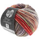 Lana Grossa BINGO Dégradé | 655-Rohweiß/Beige/Orange/Rot/Mauve/Taupe