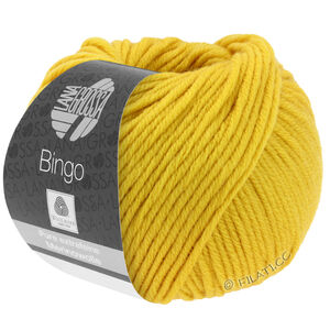 BINGO  Uni/Melange - von Lana Grossa | 154-Safrangelb