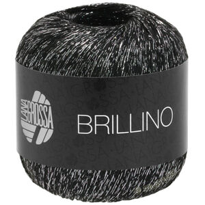 BRILLINO - von Lana Grossa | 13-Schwarz/Silber