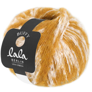 BUFFY (lala BERLIN) - von Lana Grossa | 08-Honiggelb/Rohweiß