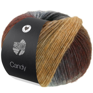 CANDY - von Lana Grossa | 10-Hellgrau/Grau/Dunkelgrau/Schwarz/Dunkelbraun/Graubraun/Camel/Stahlblau/Rotbraun/Rosenholz/Wollweiß