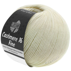 CASHMERE 16 FINE - von Lana Grossa | 009-Rohweiß