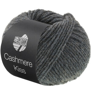 CASHMERE KISS - von Lana Grossa | 133-Dunkles Graublau