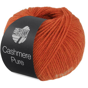 CASHMERE PURE - von Lana Grossa | 25-Kürbisrot