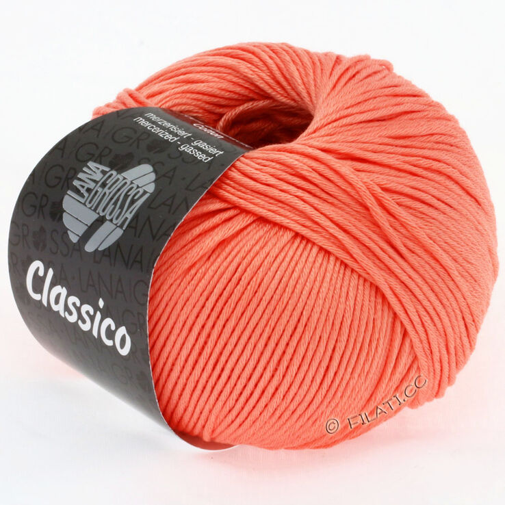 Lana Grossa CLASSICO Uni | 01-Lachsrot