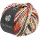 Lana Grossa COLORTWIST | 05-Creme/Pfirsich/Orange/Fuchsia/Graubraun