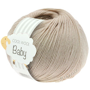 COOL WOOL Baby Uni/Print 50g - von Lana Grossa | 212-Beige