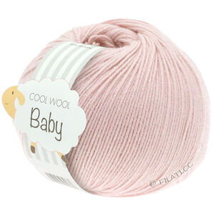 COOL WOOL Baby Uni/Print 50g - von Lana Grossa | 267-Zartrosa