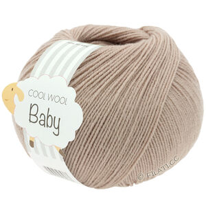 COOL WOOL Baby Uni/Print 50g - von Lana Grossa | 332-Perlbeige