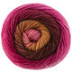 Lana Grossa COOL WOOL Big Color | 4049-Nougat/Schokobraun/Rotviolett/Zyklam/Fuchsia/Pink/Camel