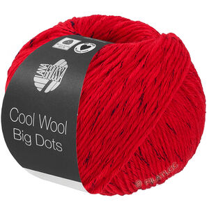 COOL WOOL Big Dots - von Lana Grossa | 105-Rot