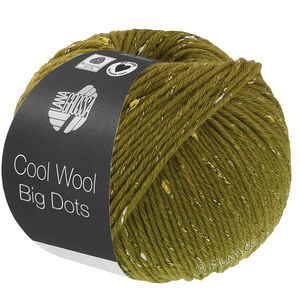 COOL WOOL Big Dots - von Lana Grossa | 107-Olivgrün