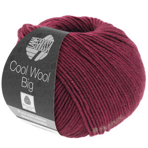 COOL WOOL Big  Uni/Melange - von Lana Grossa | 1000-Burgund