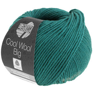 COOL WOOL Big  Uni/Melange - von Lana Grossa | 1003-Blaugrün