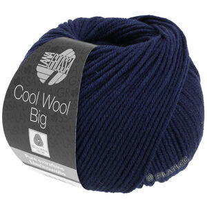 COOL WOOL Big  Uni/Melange - von Lana Grossa | 0630-Nachtblau