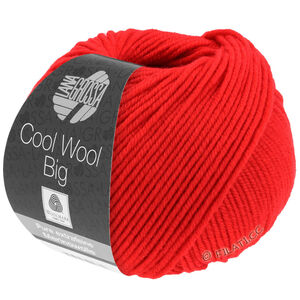 COOL WOOL Big  Uni/Melange - von Lana Grossa | 0923-Leuchtendrot