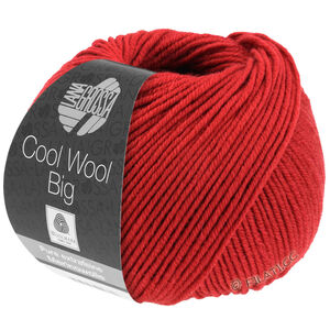 COOL WOOL Big  Uni/Melange - von Lana Grossa | 0924-Dunkelrot