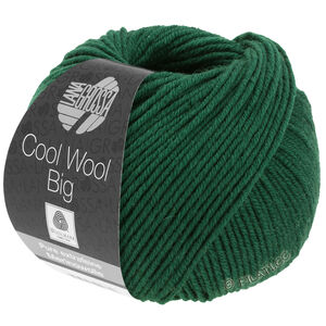 COOL WOOL Big  Uni/Melange - von Lana Grossa | 0949-Flaschengrün