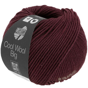 COOL WOOL Big Mélange (We Care) - von Lana Grossa | 1606-Schwarzrot meliert