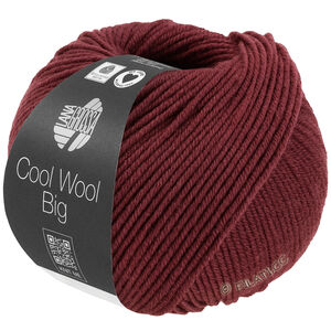 COOL WOOL Big Mélange (We Care) - von Lana Grossa | 1700-Weinrot meliert