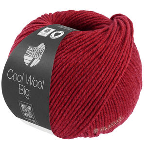 COOL WOOL Big Mélange (We Care) - von Lana Grossa | 1701-Kirschrot meliert