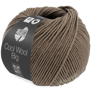 COOL WOOL Big Mélange (We Care) - von Lana Grossa | 1708-Taupe meliert