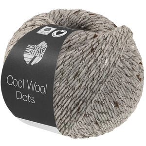 COOL WOOL Dots - von Lana Grossa | 09-Hellgrau