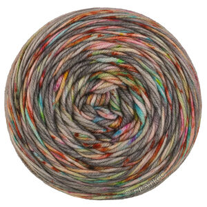 COOL WOOL  Hand-dyed - von Lana Grossa | 04-Schiefergrau/Altrosa/Terrakotta/Salbeigrün/Türkis/Ocker/Pfirsich
