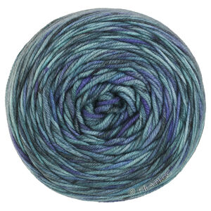 COOL WOOL  Hand-dyed - von Lana Grossa | 22-Marine/Royal/Himmelblau/Graublau/Jeans/Mint