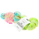 Lana Grossa COOL WOOL Hand-dyed | 103-Rohweiß/Neongelb/Pink/Türkis/Oliv